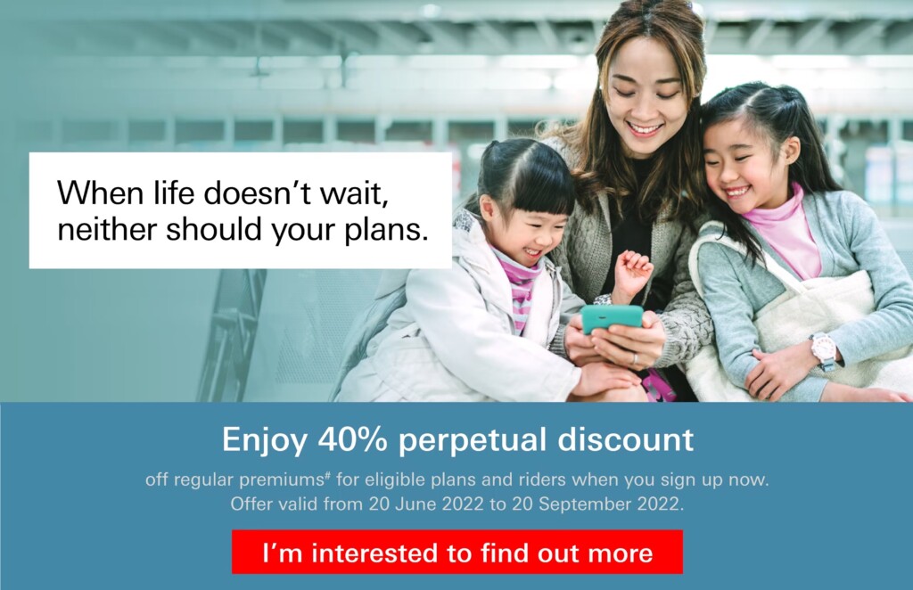AXA 40% Lifetime Discount Term Insurance (Limited Time Only)