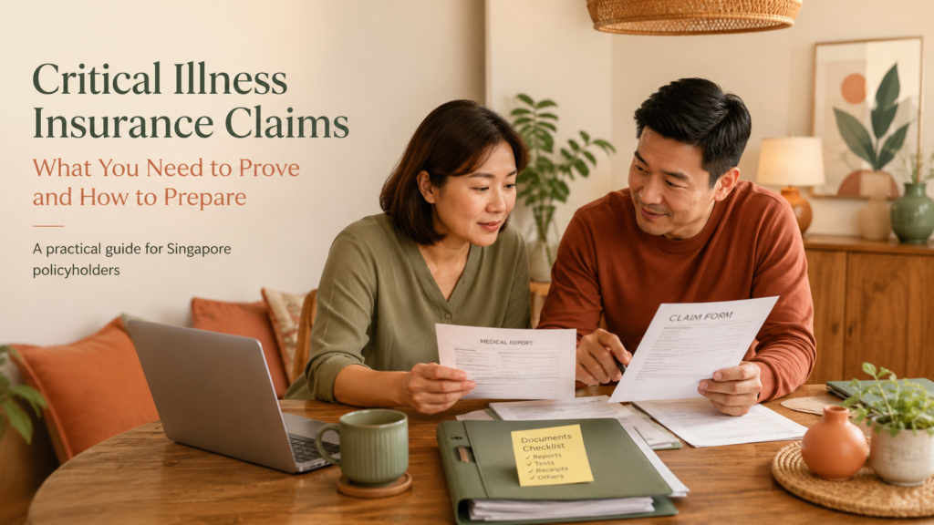 Learn how CI claims in Singapore are assessed, what medical evidence is required and what to do if your claim is delayed or rejected.